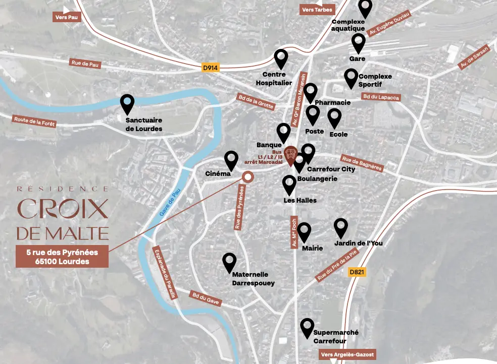 investir en crowdfunding immobilier et achat fractionné Hôtel Croix de Malte Lourdes-image-1
