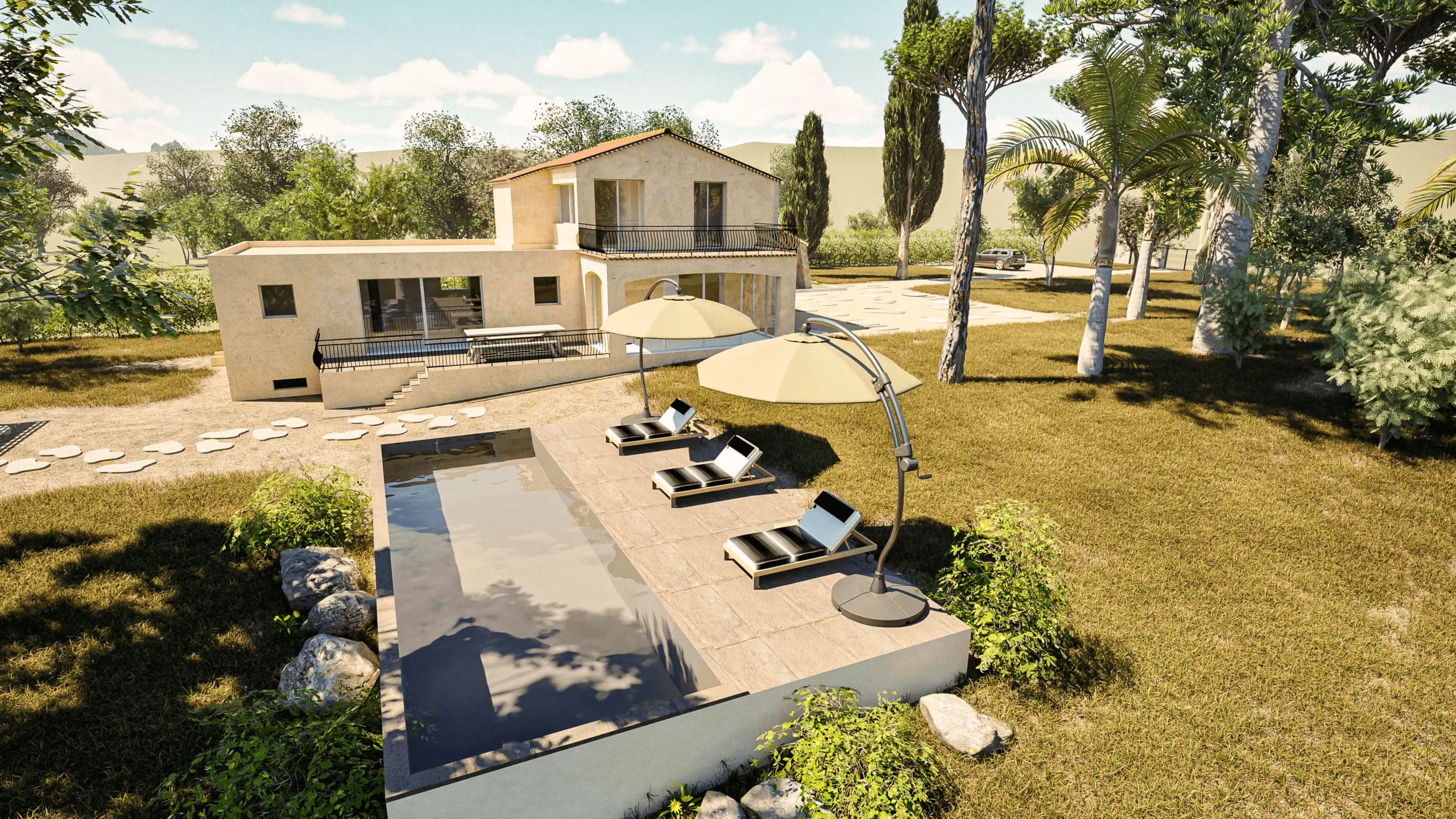 investir en crowdfunding immobilier et achat fractionné Villa La Provençale Antibes-image-1